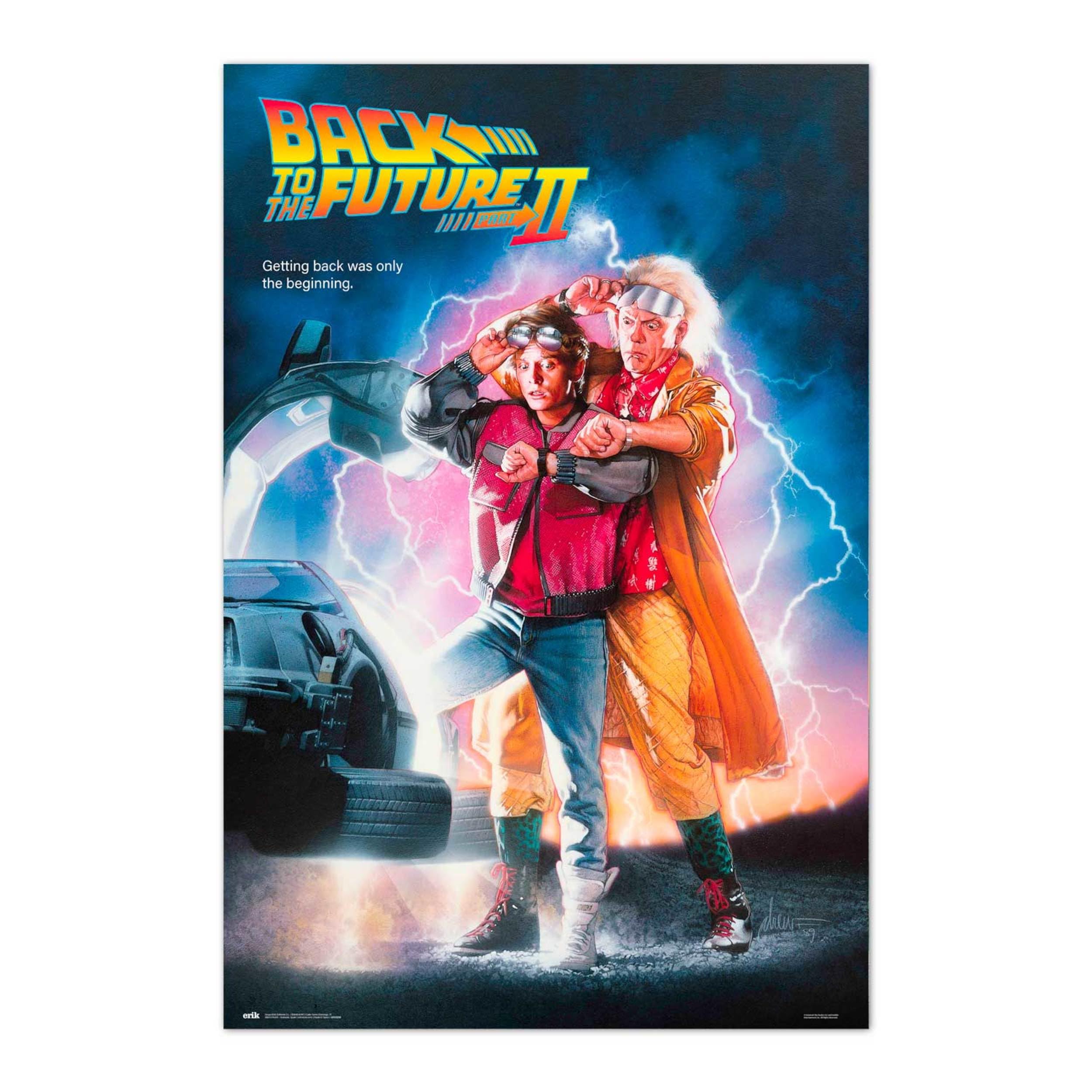 Grupo Erik Multicolour Back To The Future 2 Poster - 36 X 24 In / 91.5 X 61 Cm, Gifts