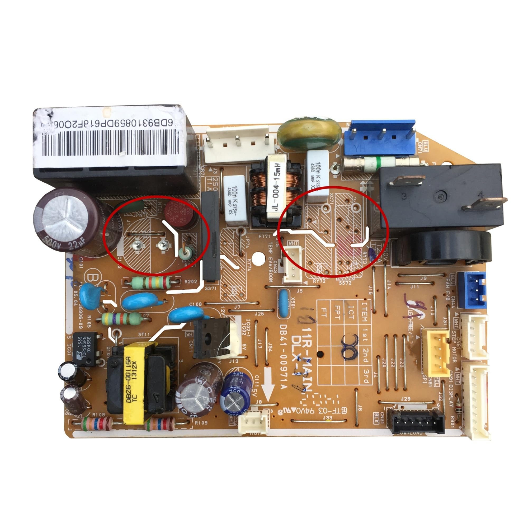 Air Conditioner Replacement Mainboard DB41-00971A DB93-10859L DB93-12196A