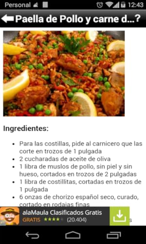 Recetas Españolas