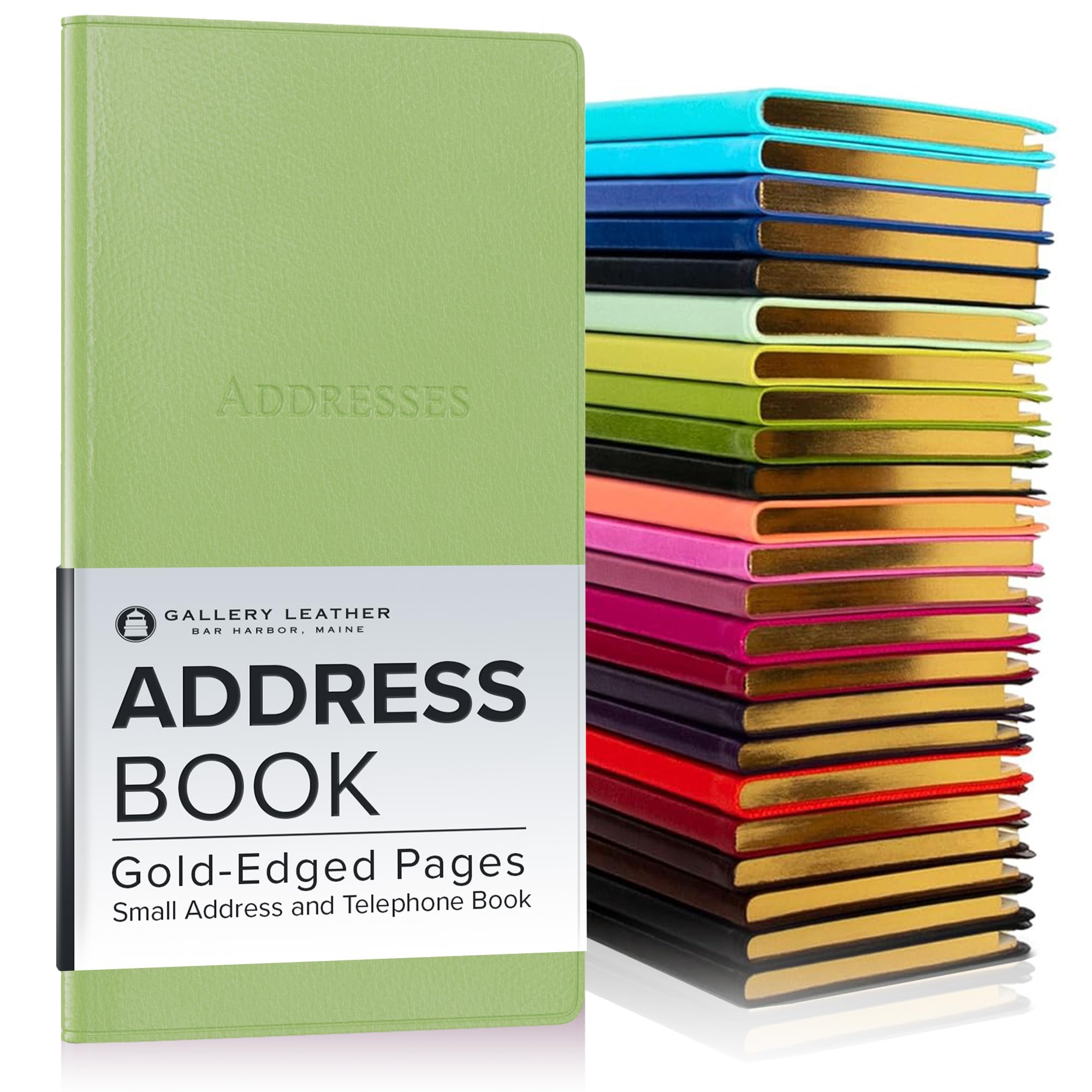 Gallery Leather Pocket Address Book Camden Kiwi