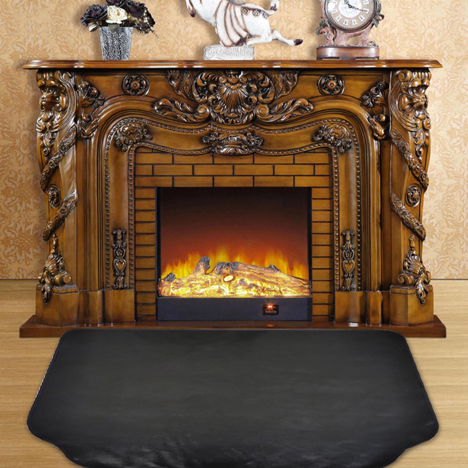 Tapis de cheminée résistant au feu Ignifuge