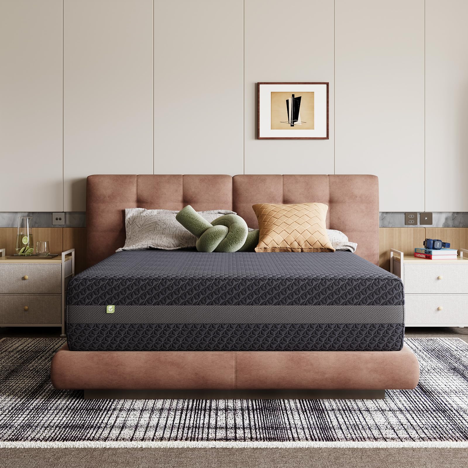 Novilla Green Tea 8 Inch Queen Mattress