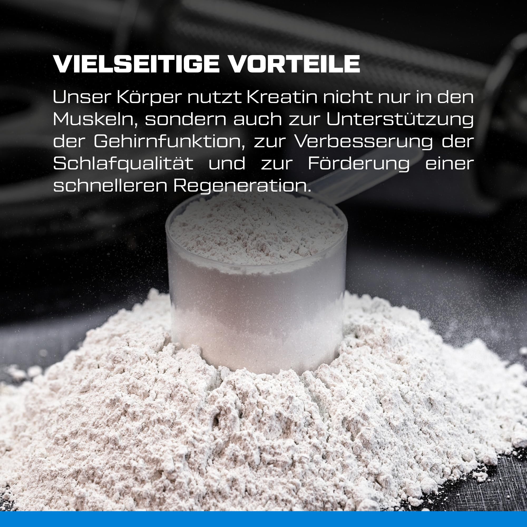 Scitec Nutrition Mega Creatine Monohydrate | Creapure®-Markenformel | 3 g Kreatin pro Portion | Hohe Reinheit und Zuverlässigkeit, 306 g, Geschmacksneutral