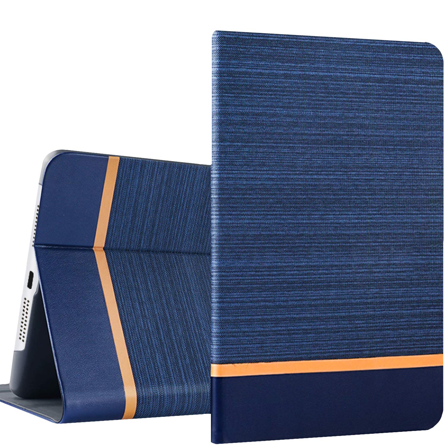 DuraSafe Cases for iPad Mini 1st Gen Mini 2nd Gen Mini 3rd Gen - 7.9 A1599 A1600 A1489 A1490 A1491 A1432 A1455 Flip Cover with Auto Sleep/Wake Function, Slim Profile & Fabric Texture Case - Navy Blue (B08RZ49RJJ) Amazon Price History, Amazon Price Tracker