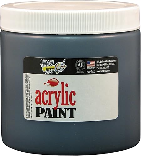 Miniatura 5 de Handy Art Student Acrílico 16 onzas, Gesso blanco, 1 libra (paquete de 1)