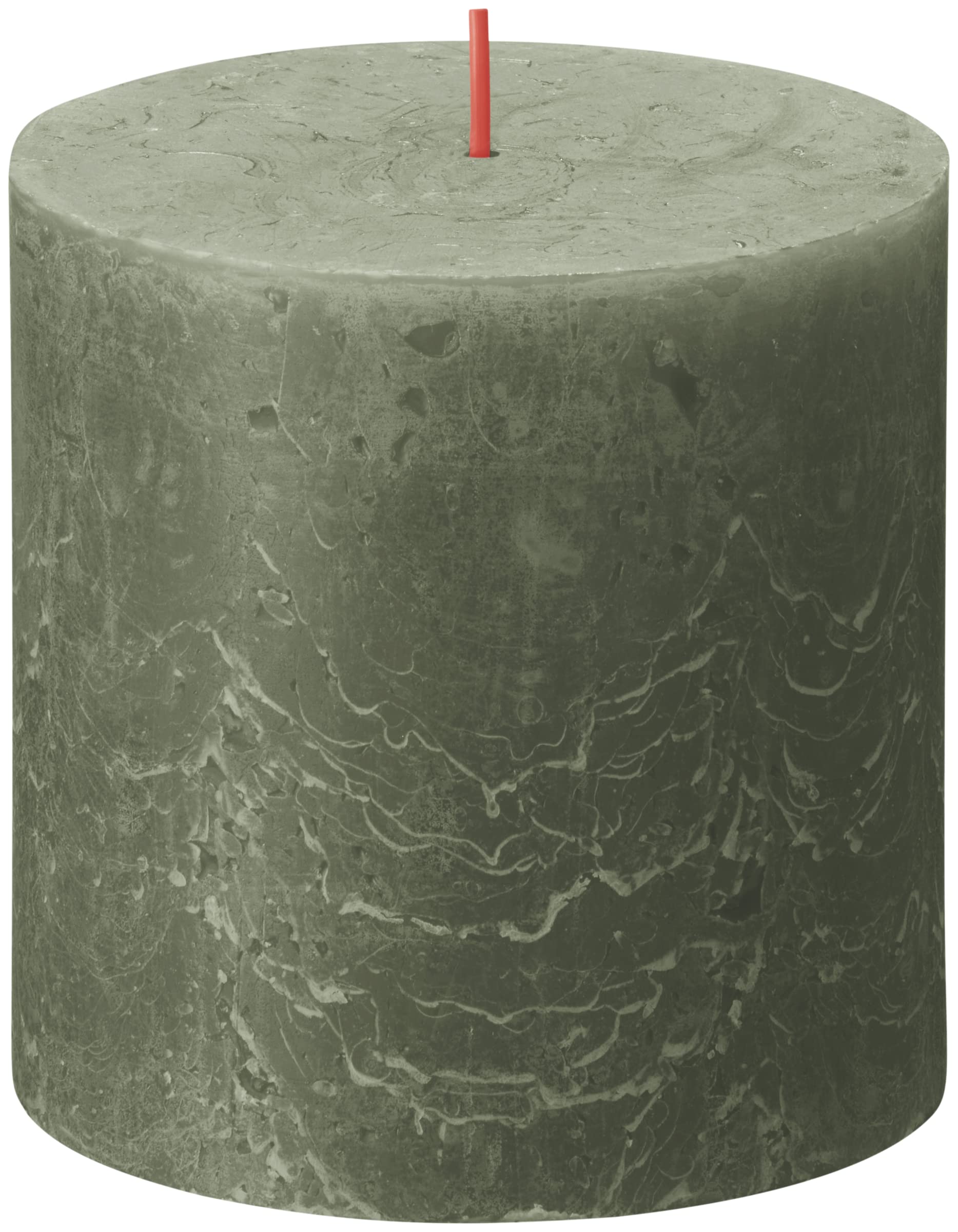 Bolsius Rustieke kaars olijfgroen 8cm bestellen - Albert Heijn