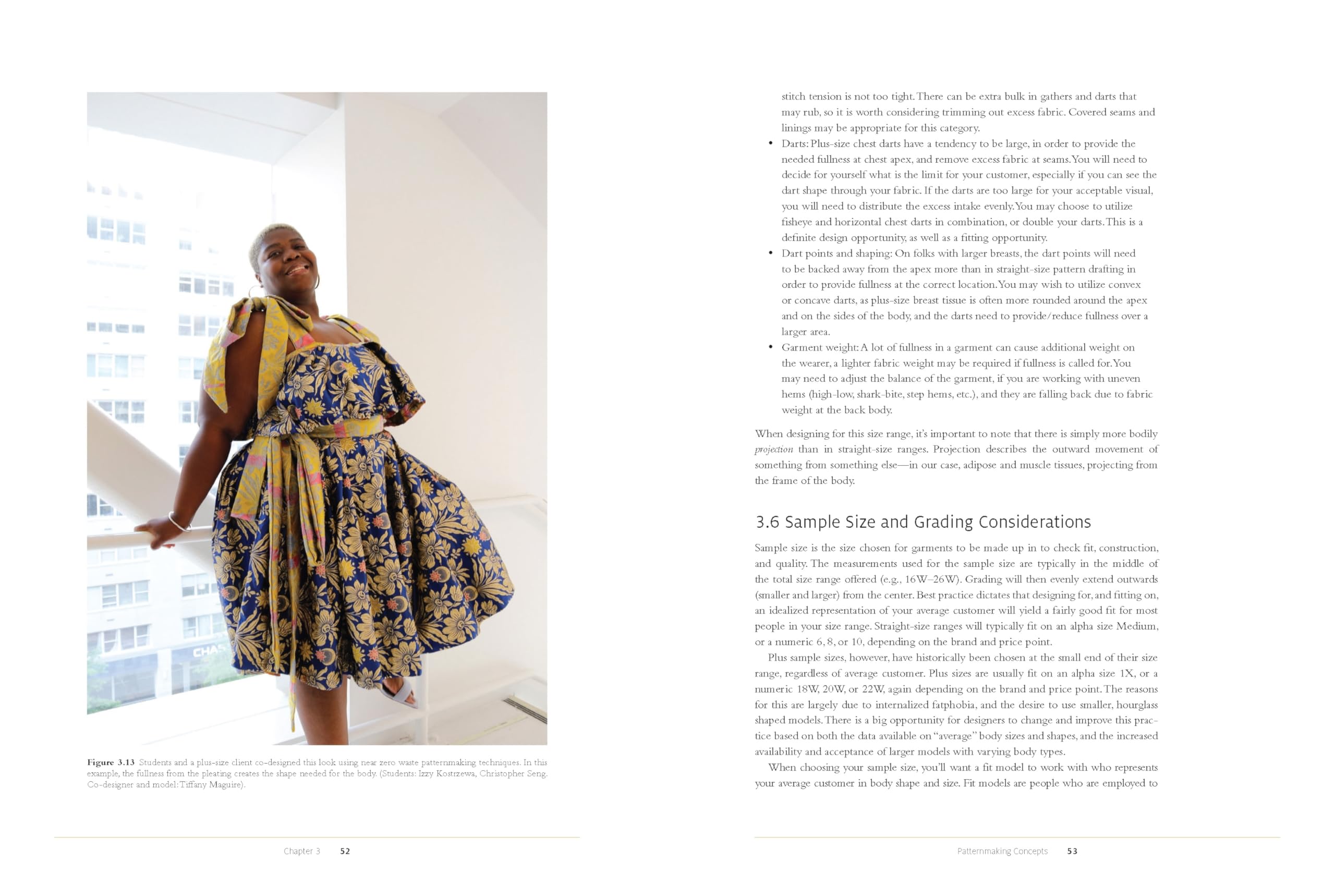 Plus-size Patternmaking for Womenswear: Inclusive Sizing, Pattern Drafting, and Fitting