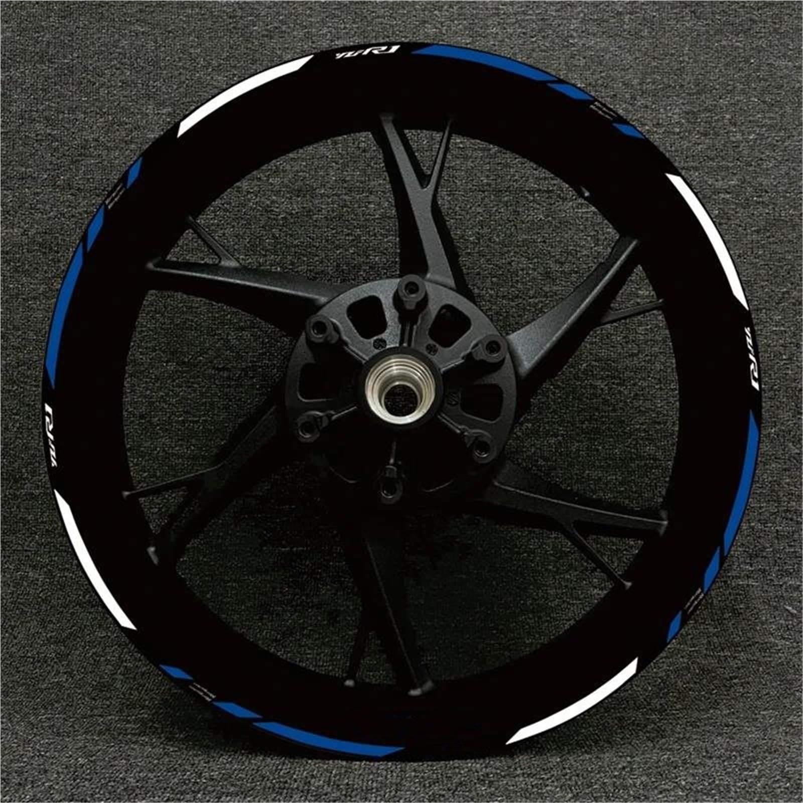 Wheel Stickers Motorcycle Wheel Stickers Rim Reflective Decal for YZFR1 YZF-R1 YZF R1 Stripe Decals Hub Sticker Rim Reflective Decal