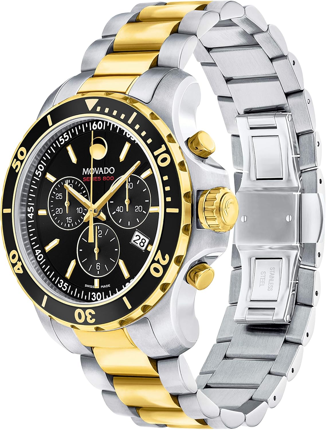 Movado Men's Series 800 2-Tone Chronograph Watch Martinique Ubuy