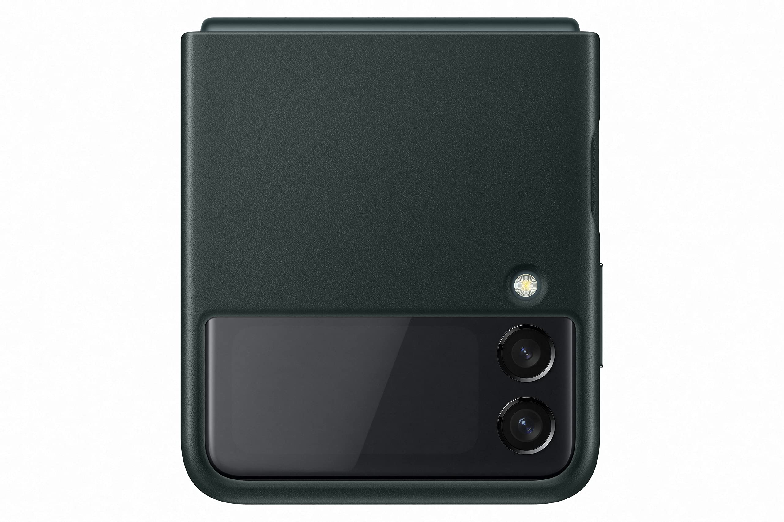 Samsung Galaxy Z Flip3 Leather Cover - Official Samsung Case - Green