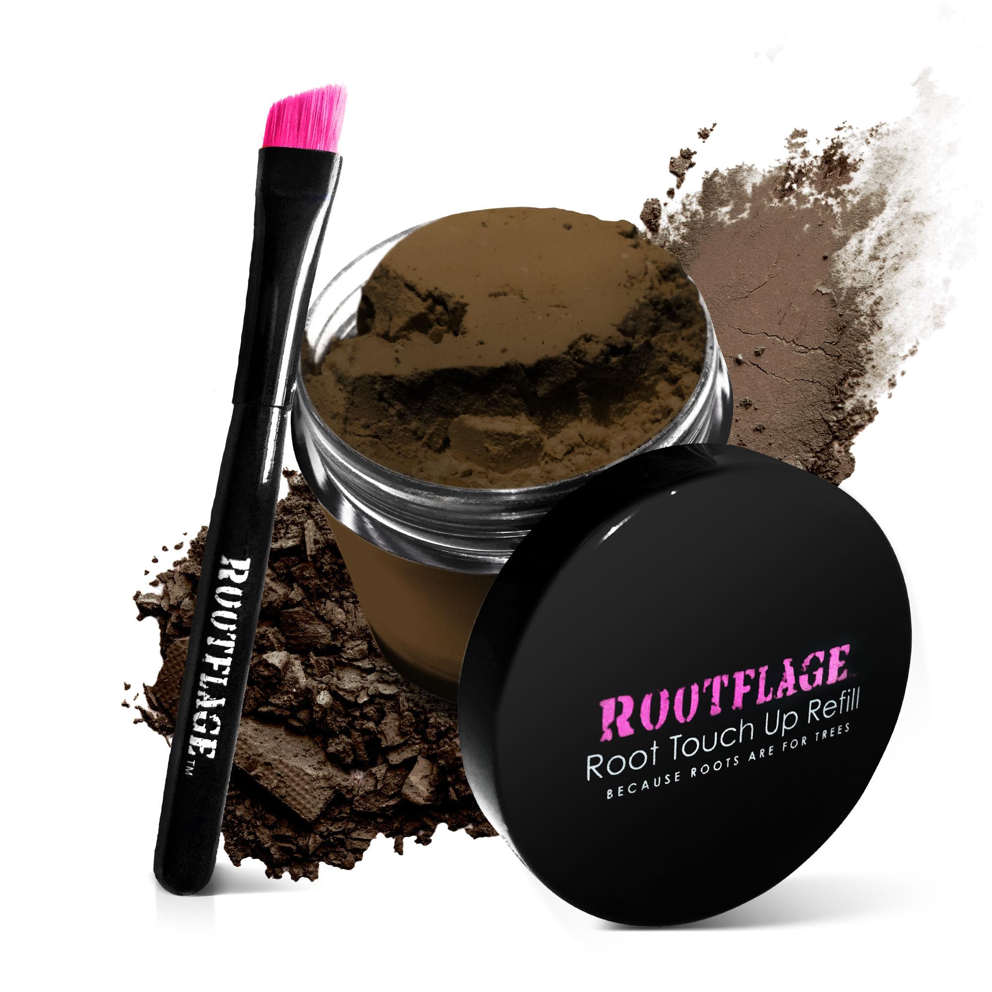 Rootflage Temporary Root Touch Up Refill (Basic Brown)