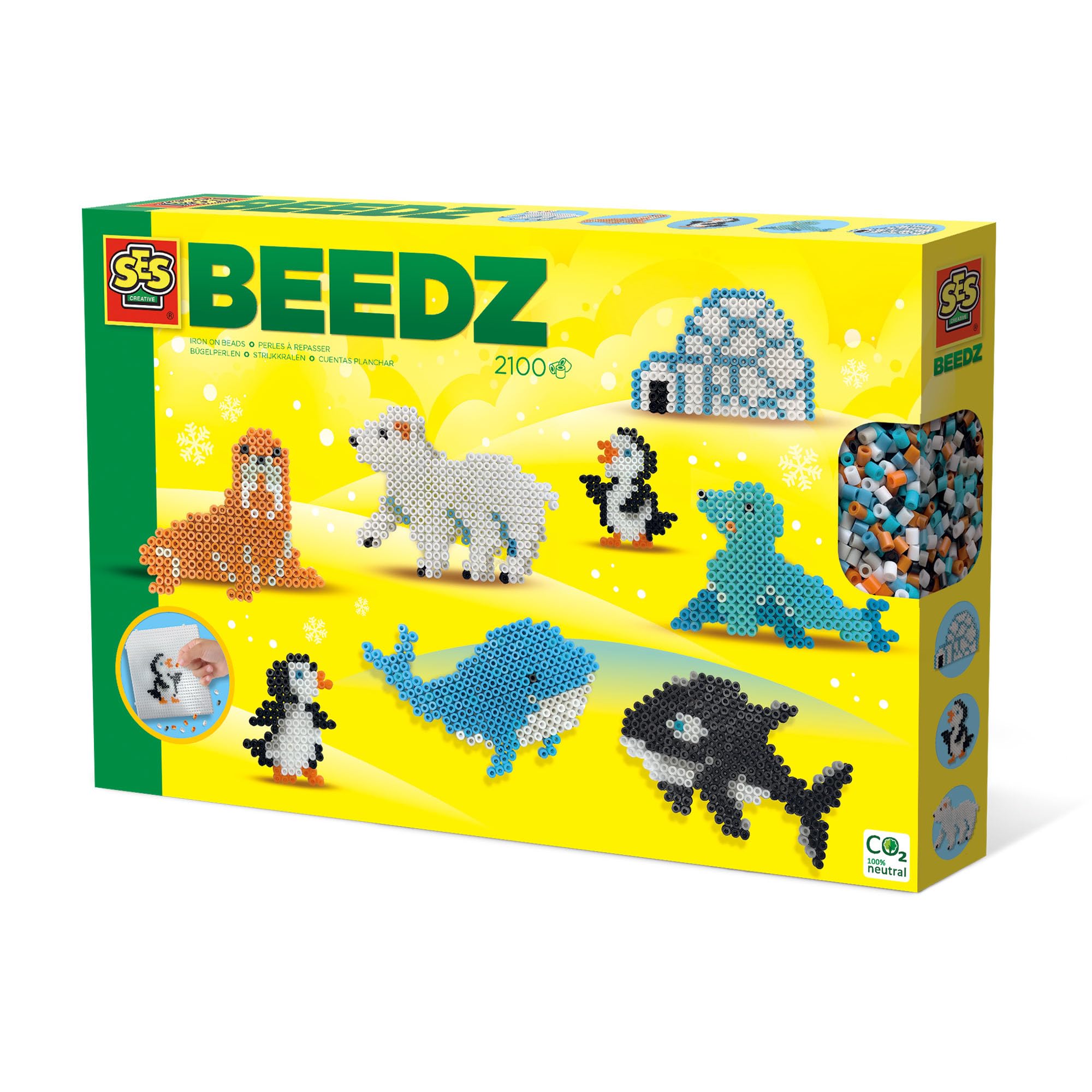 Iron on Beads - Arctic Animals