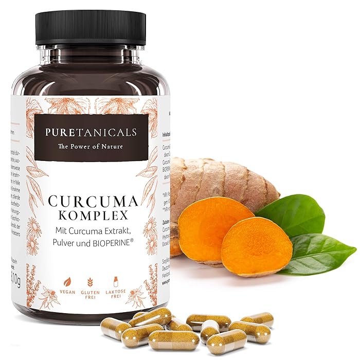 Buy Turmeric BioPerine Capsules High Dosage Laboratory Tested Vegan