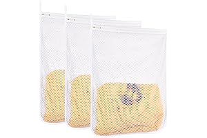 Durable & Reliable Honeycomb Mesh Laundry Bags for Delicate Care & Protection