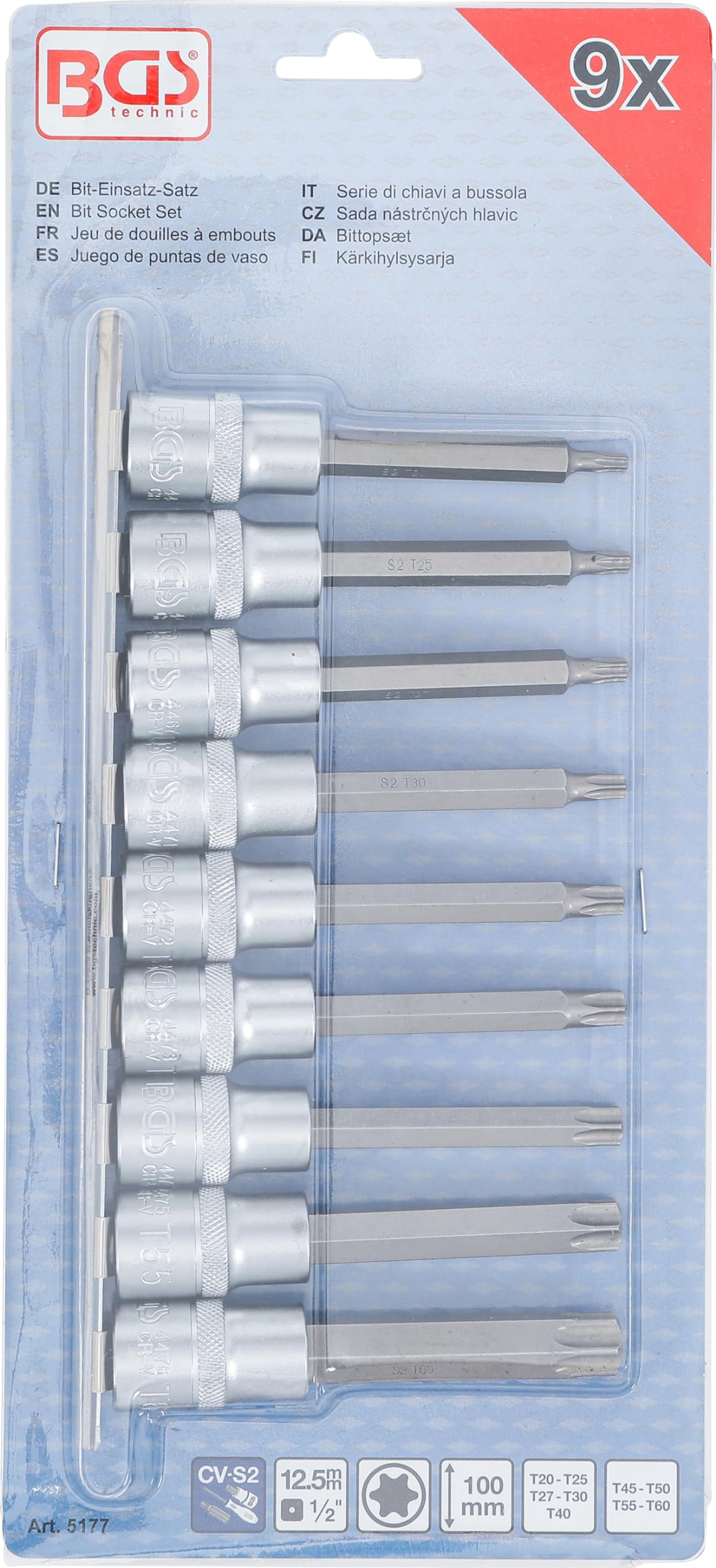 Chiave A Bussola Torx T50 - Profilo A T, 12.5mm (1/2), Per Uso Industriale E Meccanico - Foto 9