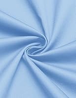 Vista 6 de COOFANDY - Camisa de vestir de negocios para hombre de manga larga, ajustada, informal, con botones