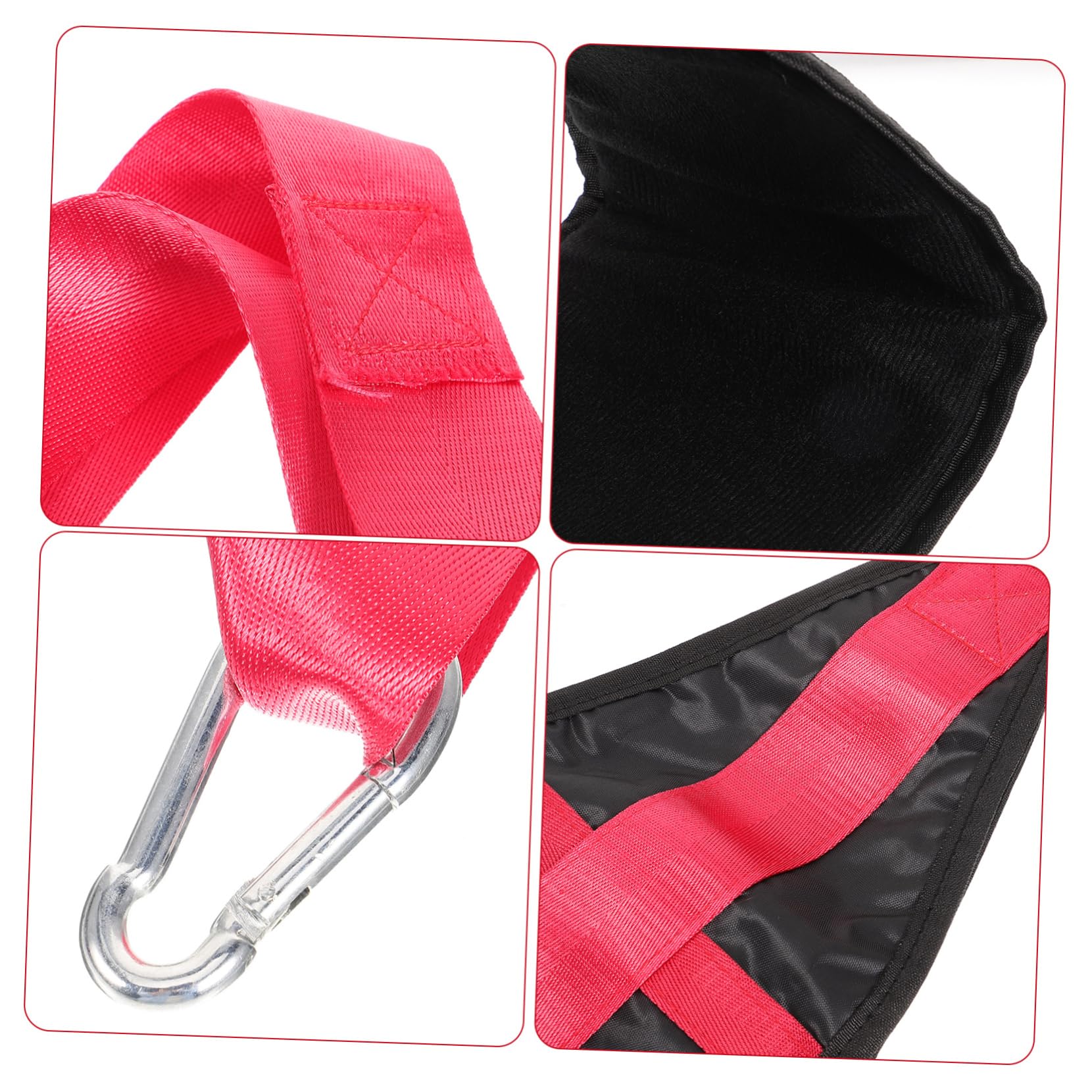 Sangle Abdominale Domestique de Gym, Lot de 2, Polyester Alliage