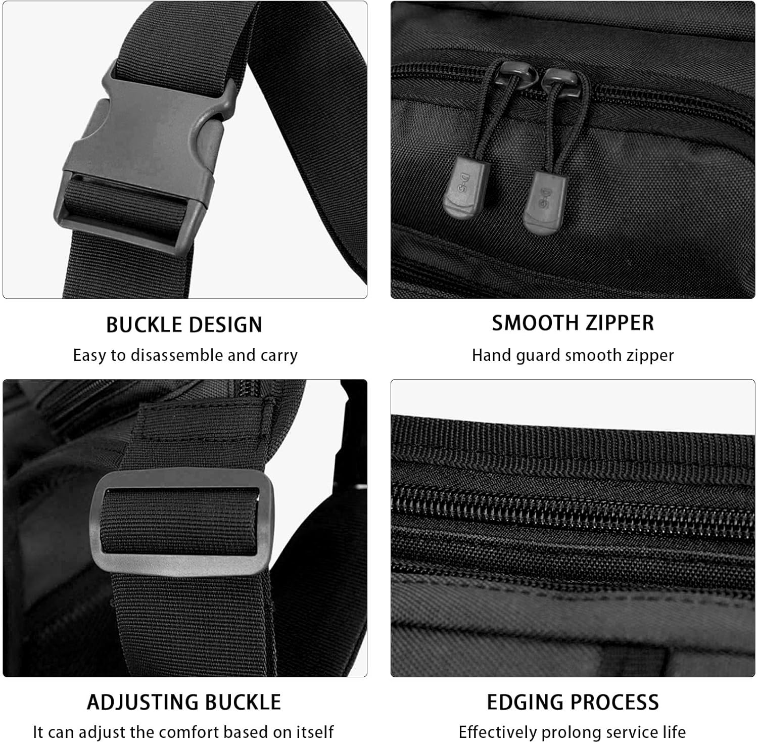 kingsea Tactical Drop Leg Bag Waterproof Tactical Thigh Pack Pouch Multifunctional Drop Leg Bag for Women Men Bike Motorcycle Cycling Camping Hiking (Black Camouflage)