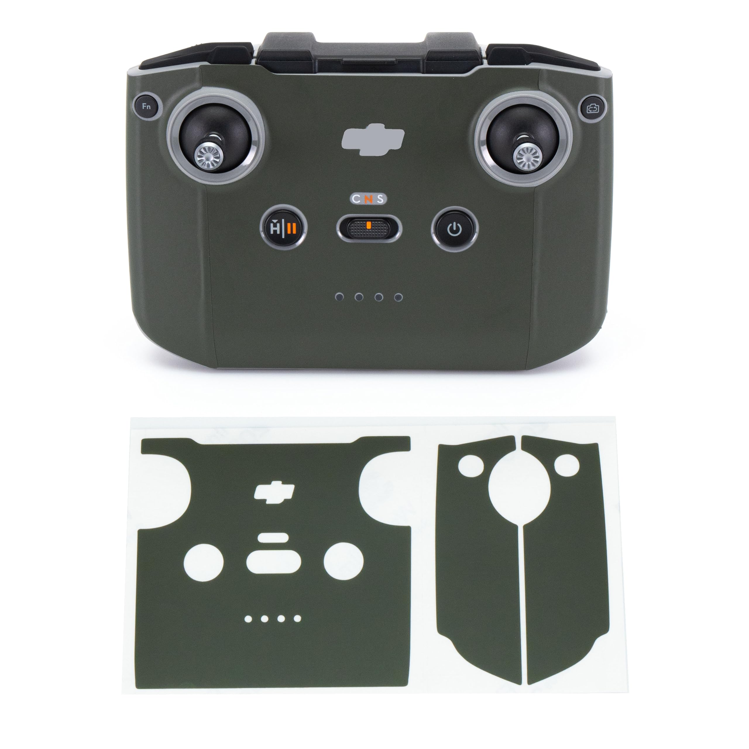 WRAPGRADE Skin Stickers Compatible with DJI RC-N2 (Army Green)