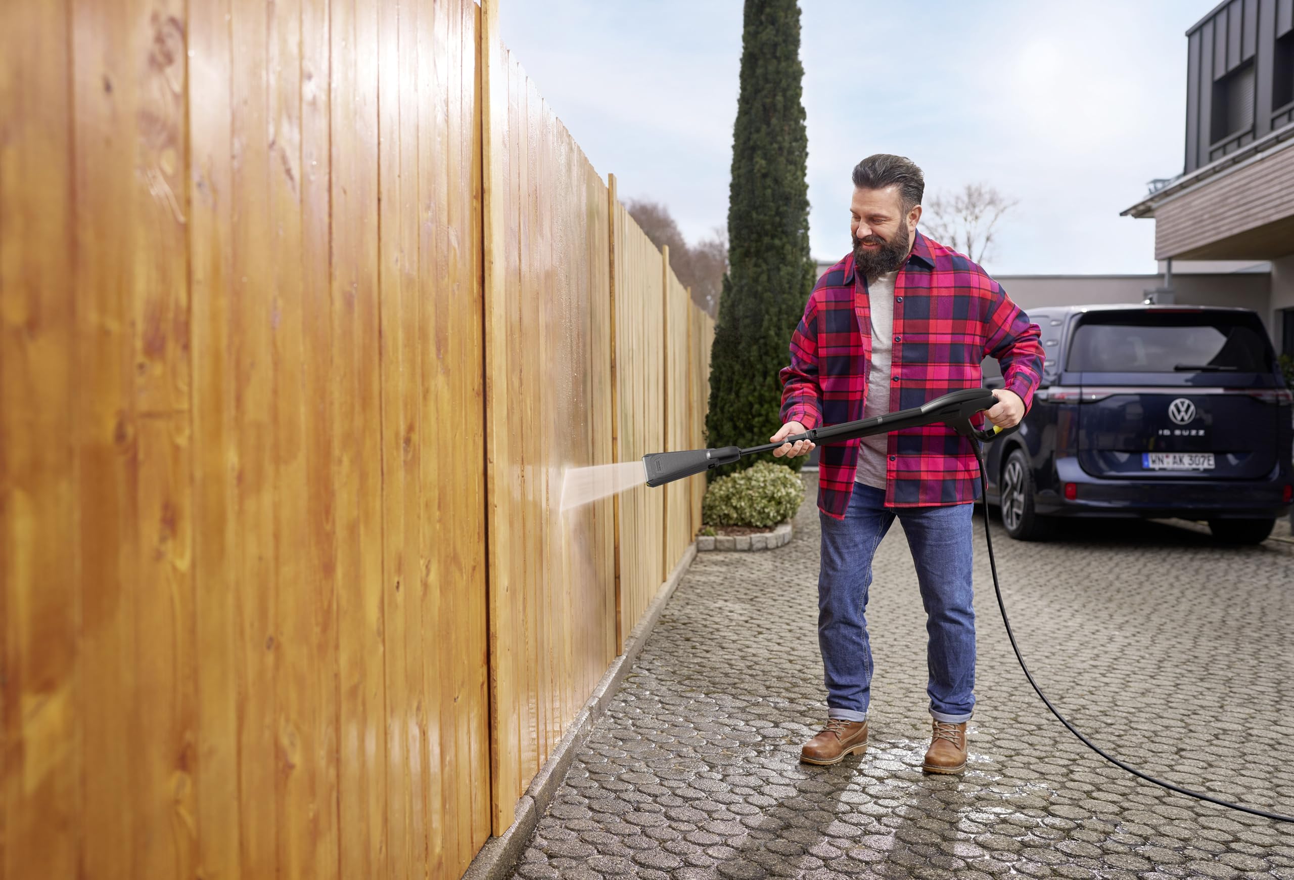 Kärcher eco!Booster 120 Lance Jet pour Nettoyeur Haute Pression, 50% de Performance de Nettoyage supérieure par Rapport au Jet Plat, économise l'eau, l'énergie et Le Temps
