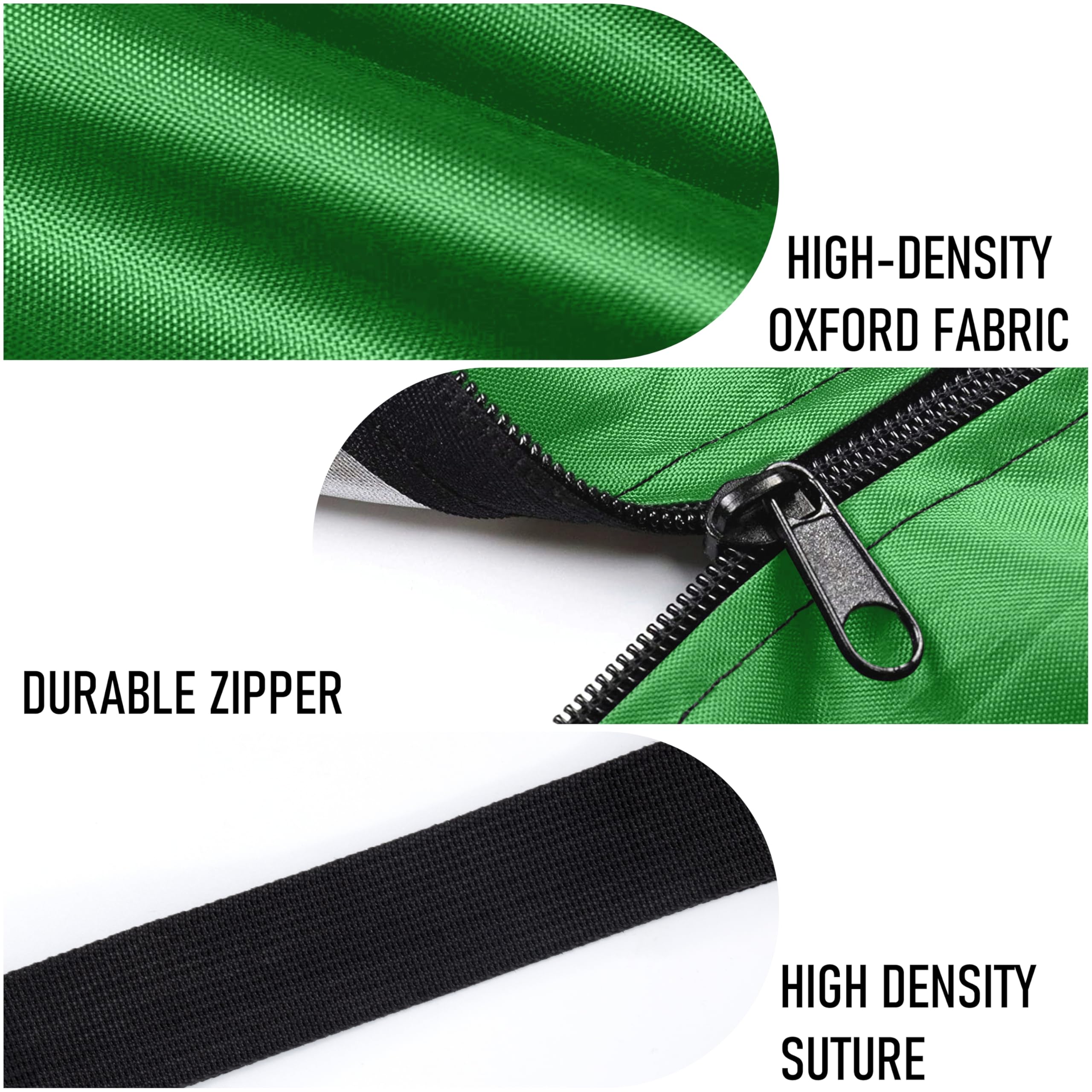 Borsa per Cuscino da Esterni, Impermeabile Anti UV Tessuto Oxford 210D Resistente Giardino