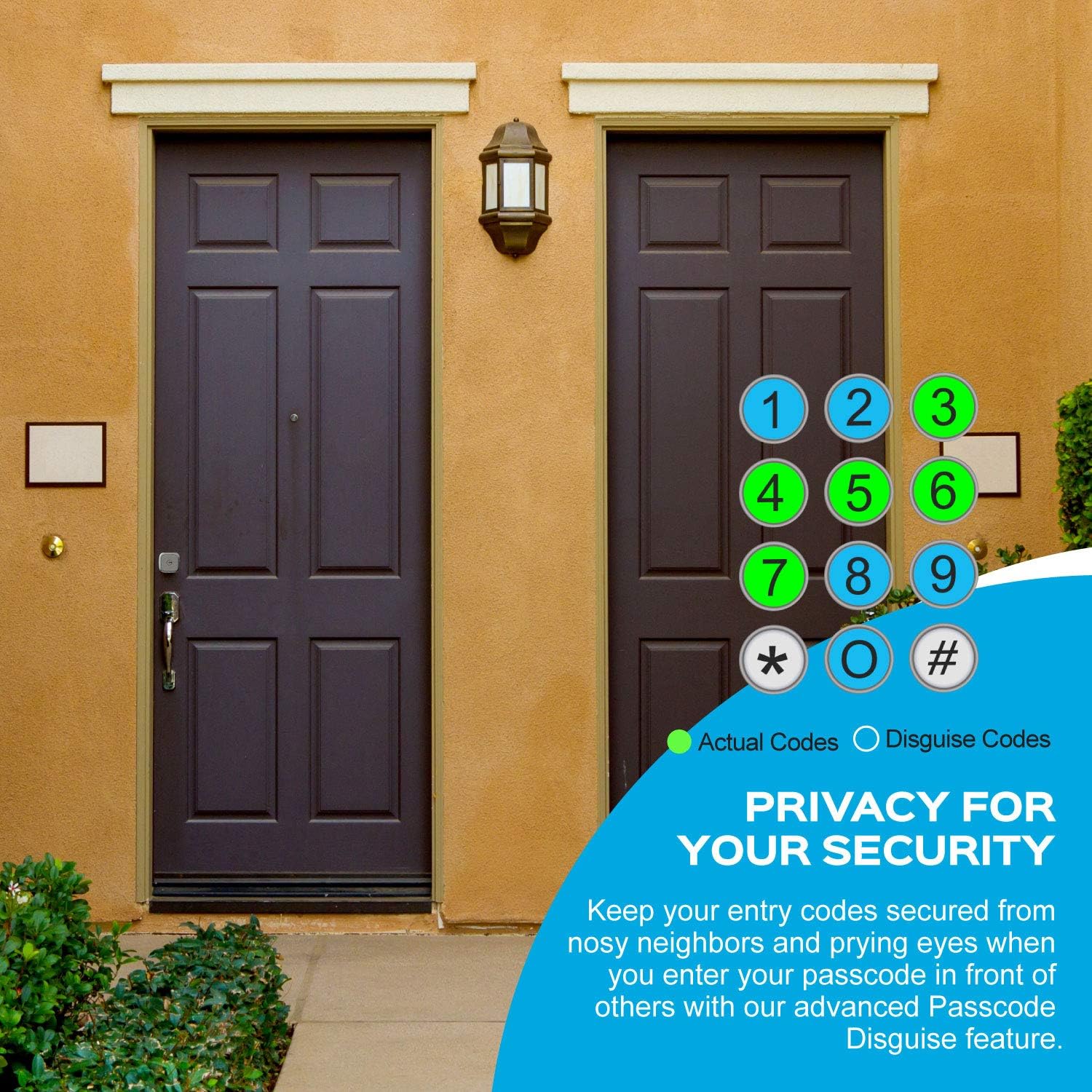 60% оƒƒ Dіѕсоunt TURBOLOCK TL-111 Digital Door Lock with Keypad, Door Knob-Style for Keyless Entry | Digital Security w/ Passcode Disguise, Backup Keys & Emergency Power Port (Bronze with Bluetooth (2 Pack)) Blасk Frіdау - 40% оƒƒ TURBOLOCK TL-111 Digital Door Lock with Keypad, Door Knob-Style for Keyless Entry | Digital Security w/ Passcode Disguise, Backup Keys & Emergency Power Port (Bronze with Bluetooth (2 Pack))