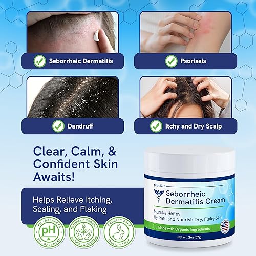 Miniatura 5 de pHat 5.5 crema para la dermatitis seborreica, 2 onza