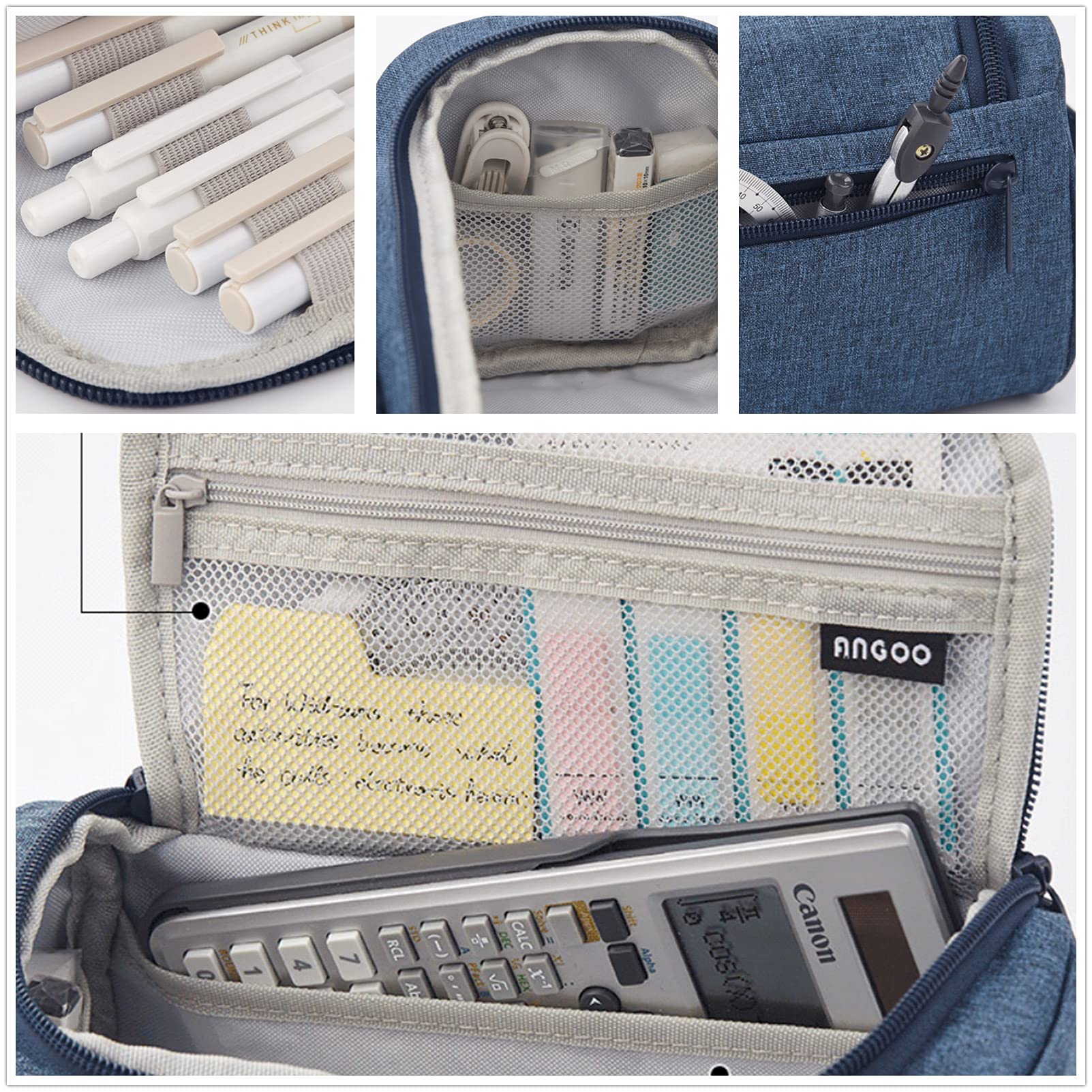 Set di astucci da ragazza, astuccio per ragazze e adolescenti