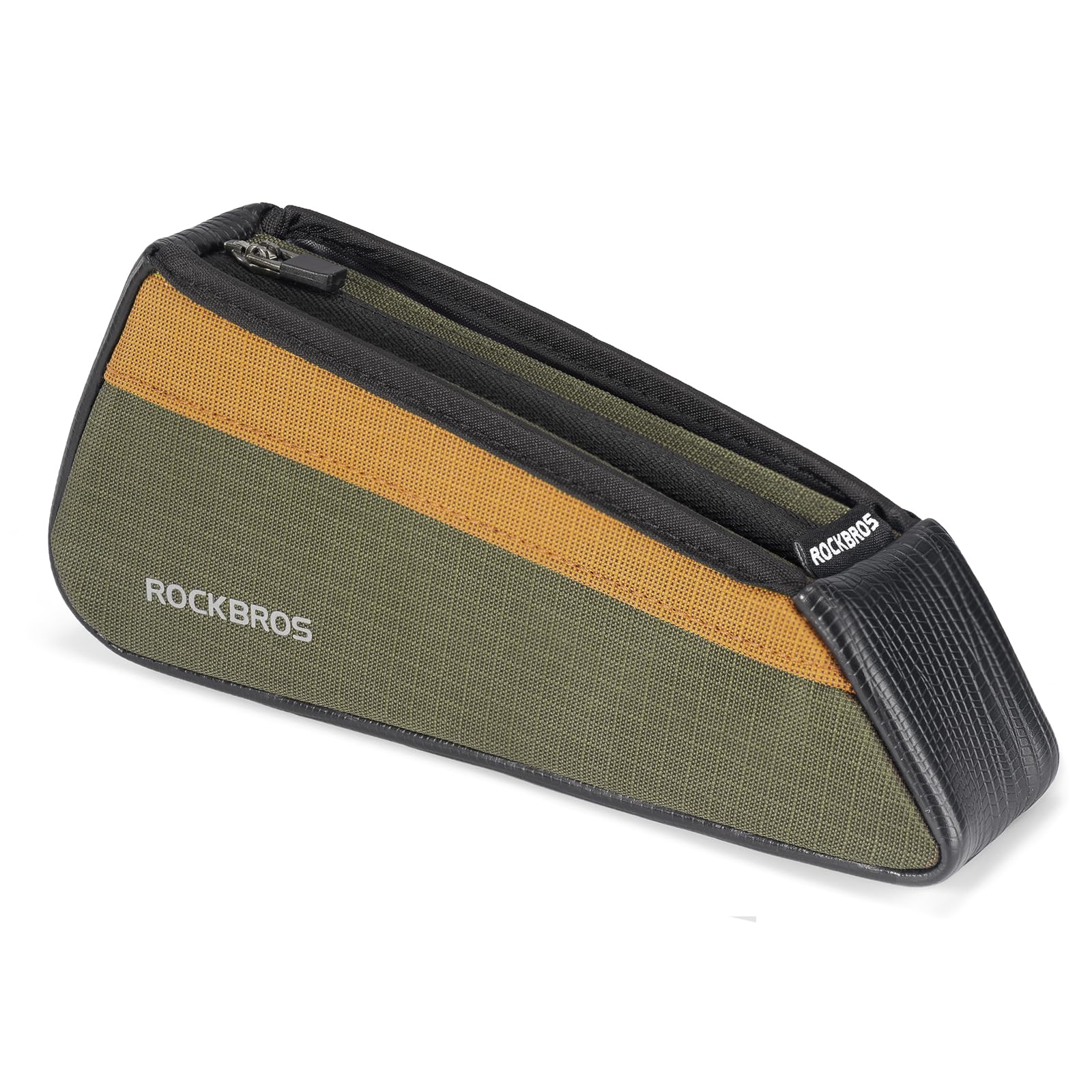 ROCKBROS Borsa Telaio Bici 0,25L, Borsa per Tubo Superiore Guscio Rigido per Un Accesso Rapido, Borsello da Manubrio Tubo Anteriore Anti-graffi e Anti-usura, Facile Installazione, per MTB Bicicletta