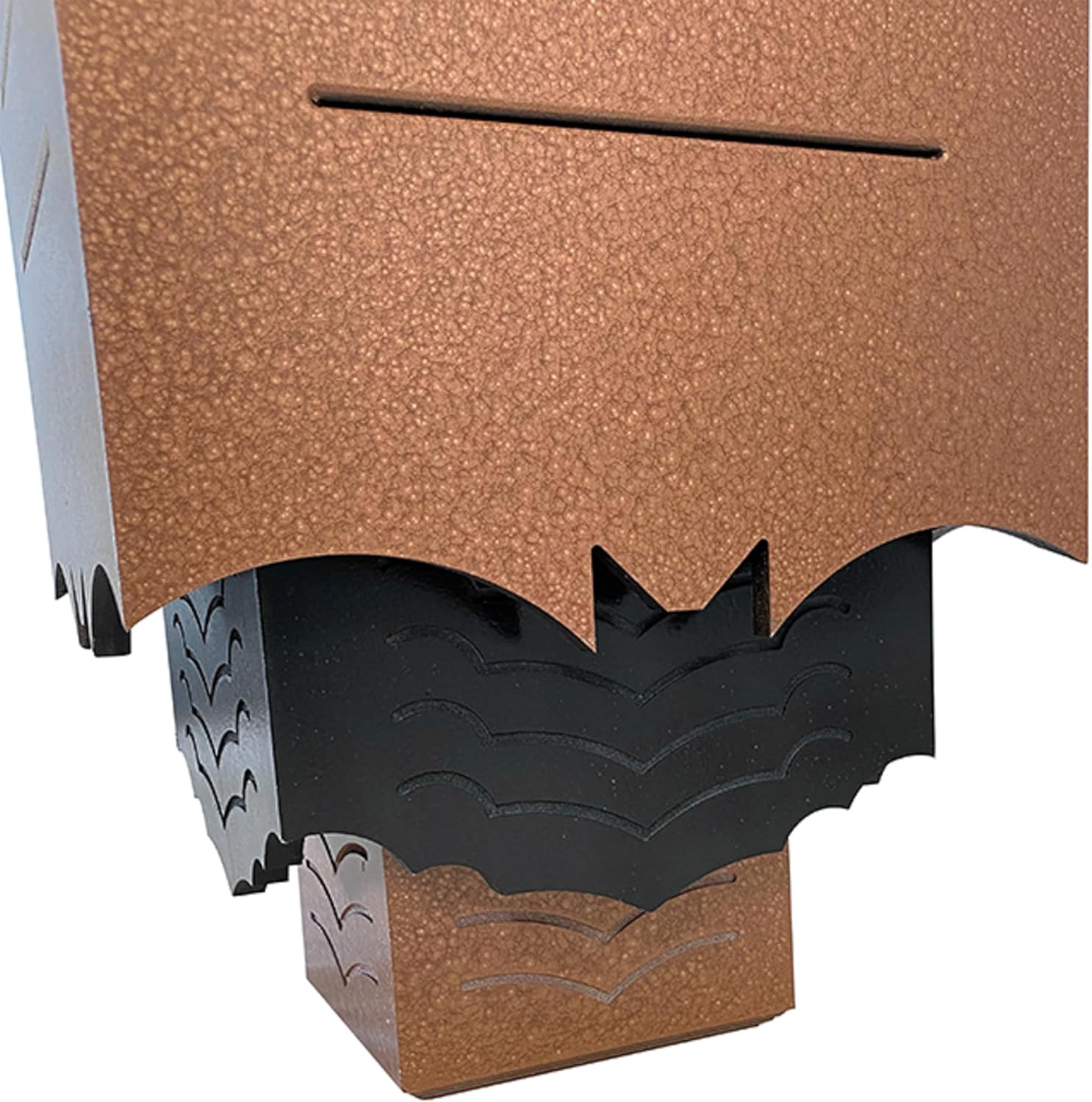 Wing & A Prayer Bat Grotto Bat House – Holds Up to 200 Bats – Premium PVC Outdoor Bat Shelter – Dual Chamber Design, Post or Pole Mount, Made in USA