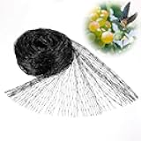 Pond Netting Cover for Leaves, 7 X 10 Ft Pond Net Durable Koi Ponds Cover for Leaves, Protecting Koi-Fish from Birds, Herons, Raccoons, Cats and Predators