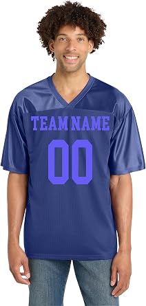 Custom Football Jersey, Adult Women Men Team Fan Apparel, Personalized Name and Number, Replica Jersey