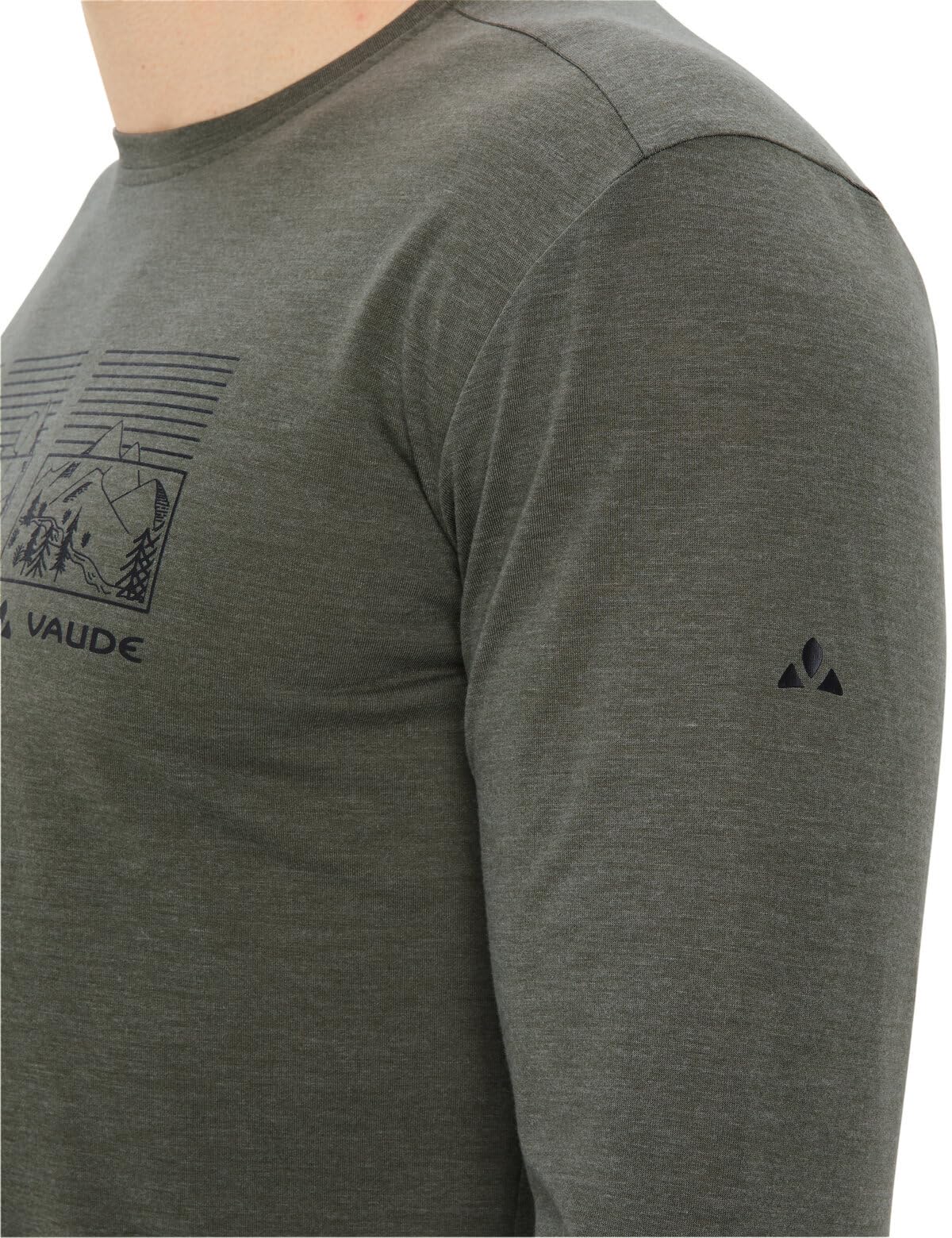 VAUDE Koszulka Mężczyźni Men's Rosemoor Ls T-shirt Iii