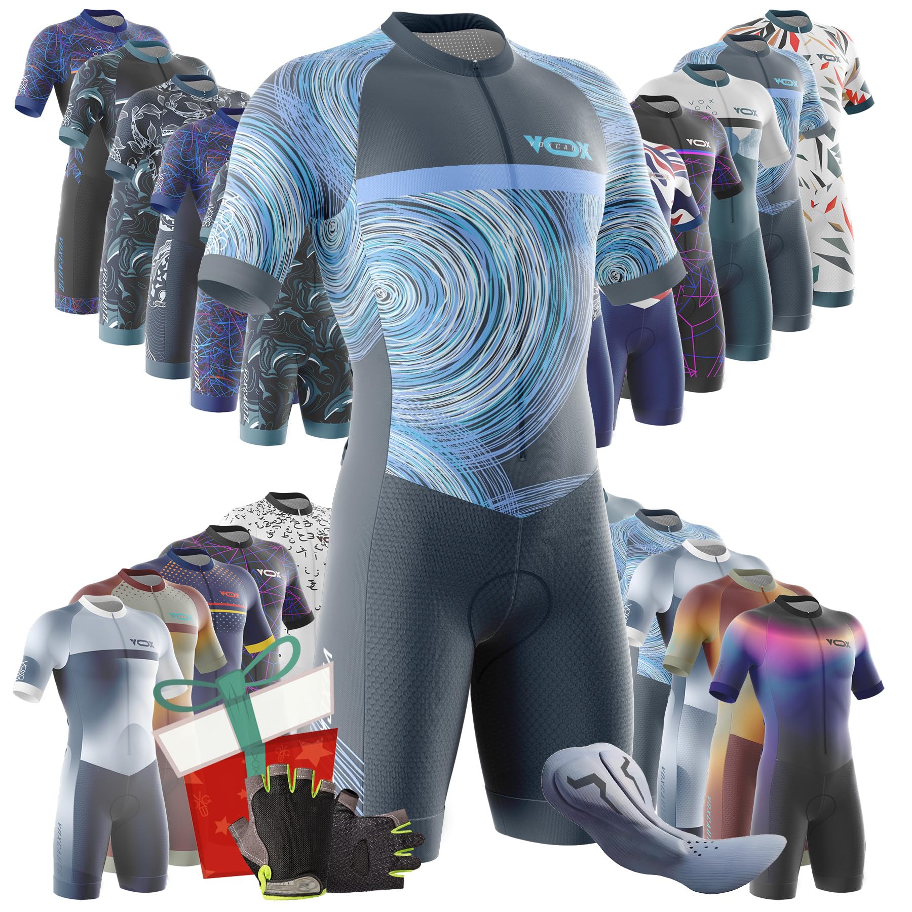 Men's MTB Triathlon Tri Suit Suit Quick-Drying Cycling Skinsuit for Cycling Training Road Bike Top Cycling Clothing, Duathlon,TriSuit for Cycling