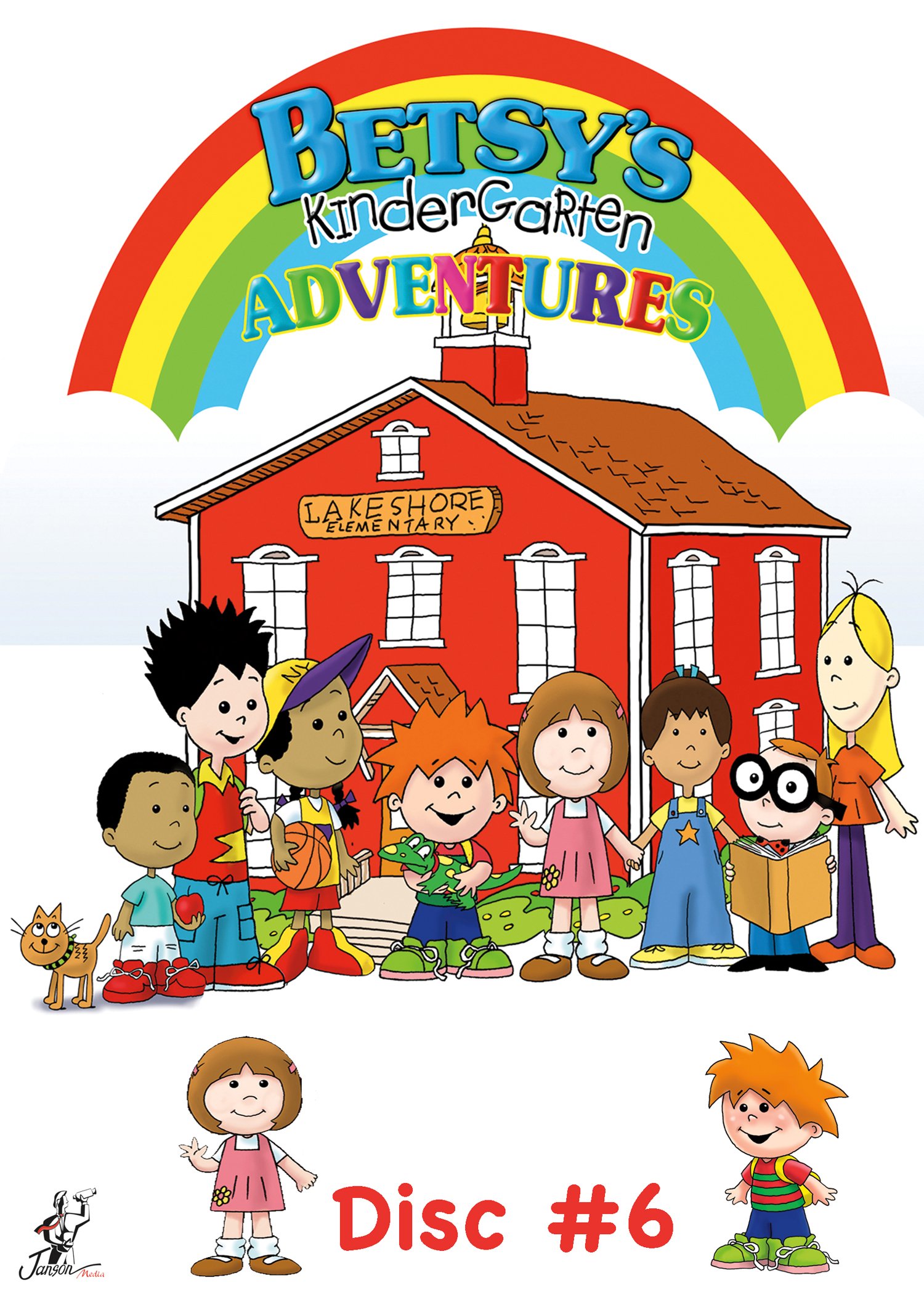 Betsy'S Kindergarten Adventures 6 en DVD para que tus hijos aprendan inglés de USA