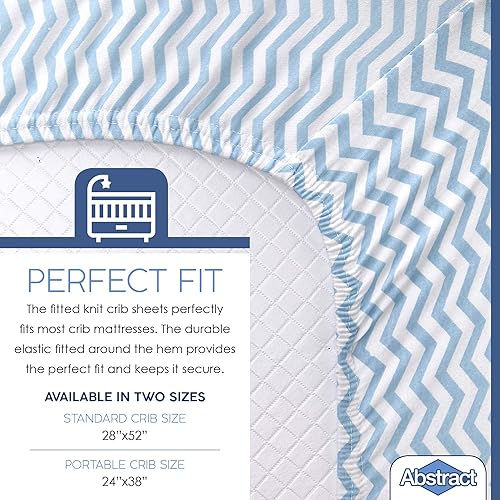 Vista 129 de Abstract Sábanas de algodón para cuna pequeñas – Pack n Play Sábanas bajeras – Sábanas ultrasuaves para cuna para niños y niñas – Universales