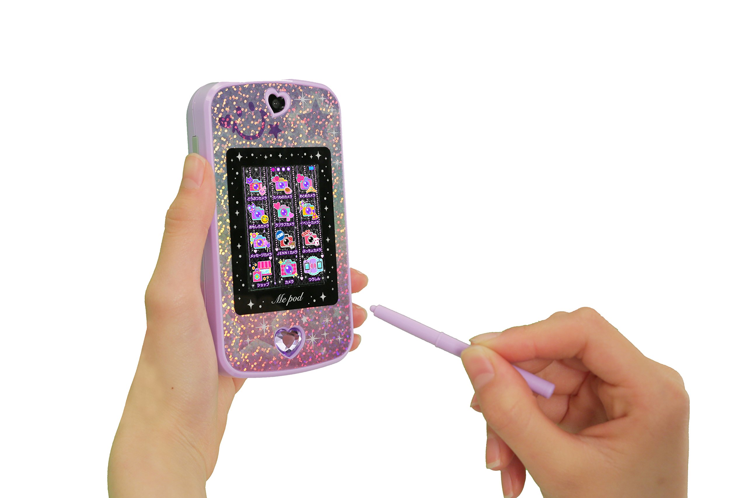 Amazon | Me pod (ミーポッド) キュートパープル | 電話・携帯電話  