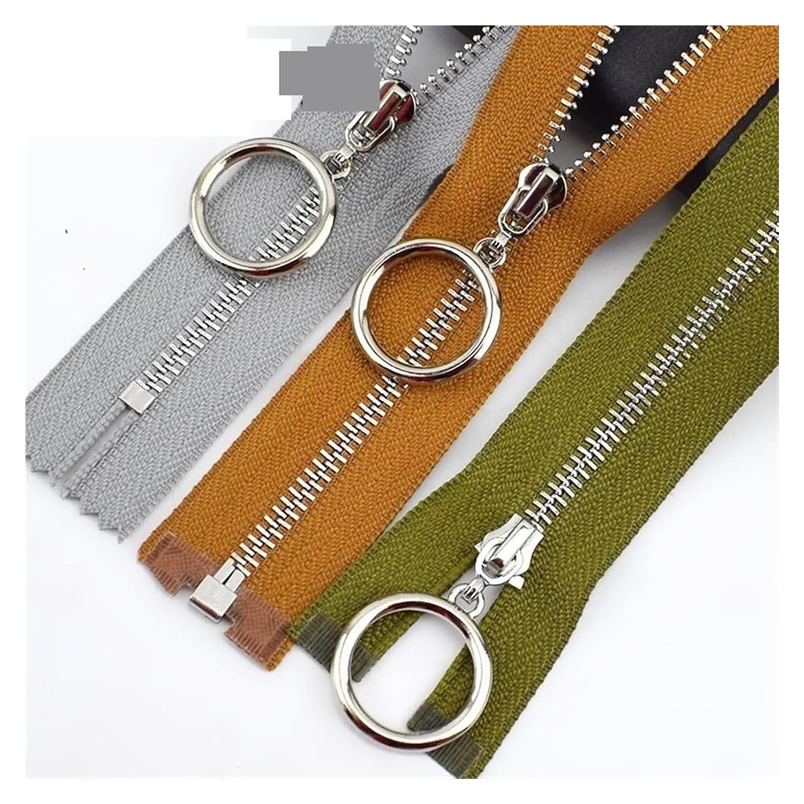Zamki błyskawiczne, zamknięte zamki metalowe, zamki 5 szt. 15/18/20/25/30cm zamki błyskawiczne dekoracja torby na ubrania zamek błyskawiczny Zip Reapir zestaw DIY akcesoria do szycia