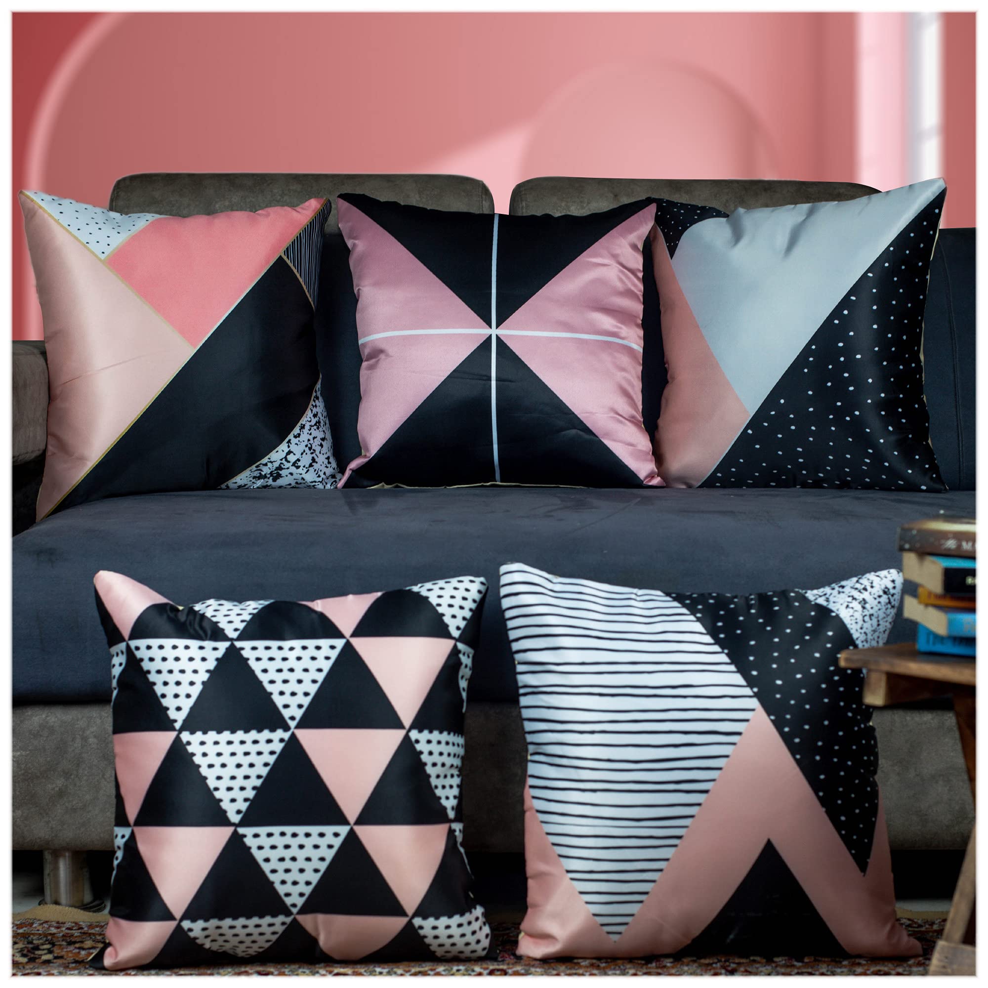 See full amazon price history chart for Vendola Microfiber Satin 250Tc Sofa Cushion Geometric Pillow Covers, Multicolor, Set Of 5 (16X16 Inches, Bellarina) Vendola Microfiber Satin 250Tc Sofa Cushion Geometric Pillow Covers, Multicolor, Set Of 5 (16X16 Inches, Bellarina) (B09NRRVKRJ) Amazon Price History, Amazon Price Tracker