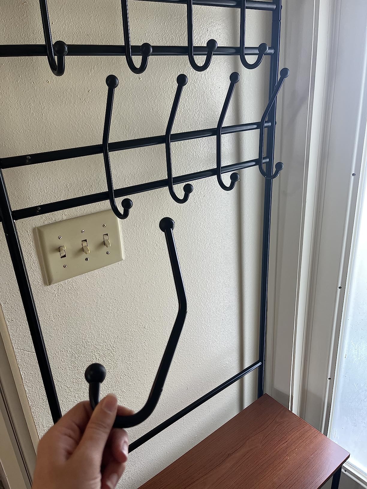 9/mo Finance HoneyCanDo Entryway Storage Valet, 25.75" L x 12.25