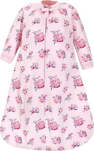 Hudson Baby - Saco de dormirmanta portátil unisex para bebés, de manga larga, acolchonada