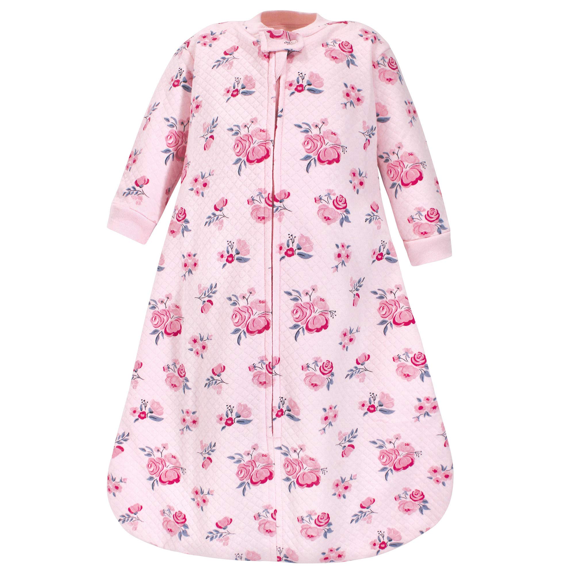 Hudson Baby Unisex Baby Premium Quilted Long Sleeve Sleeping Bag and Wearable Blanket