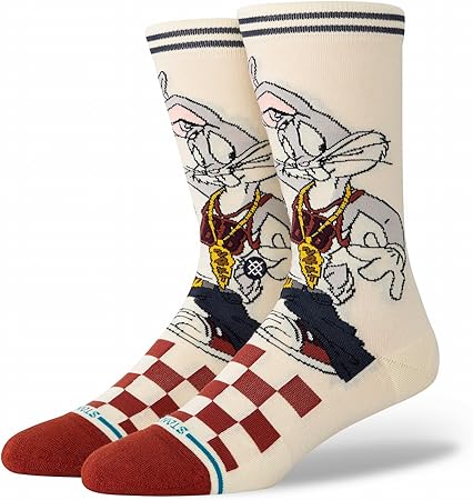 スタンス(STANCE) バッグス・バニー クルーソックス VINTAGE WHITE