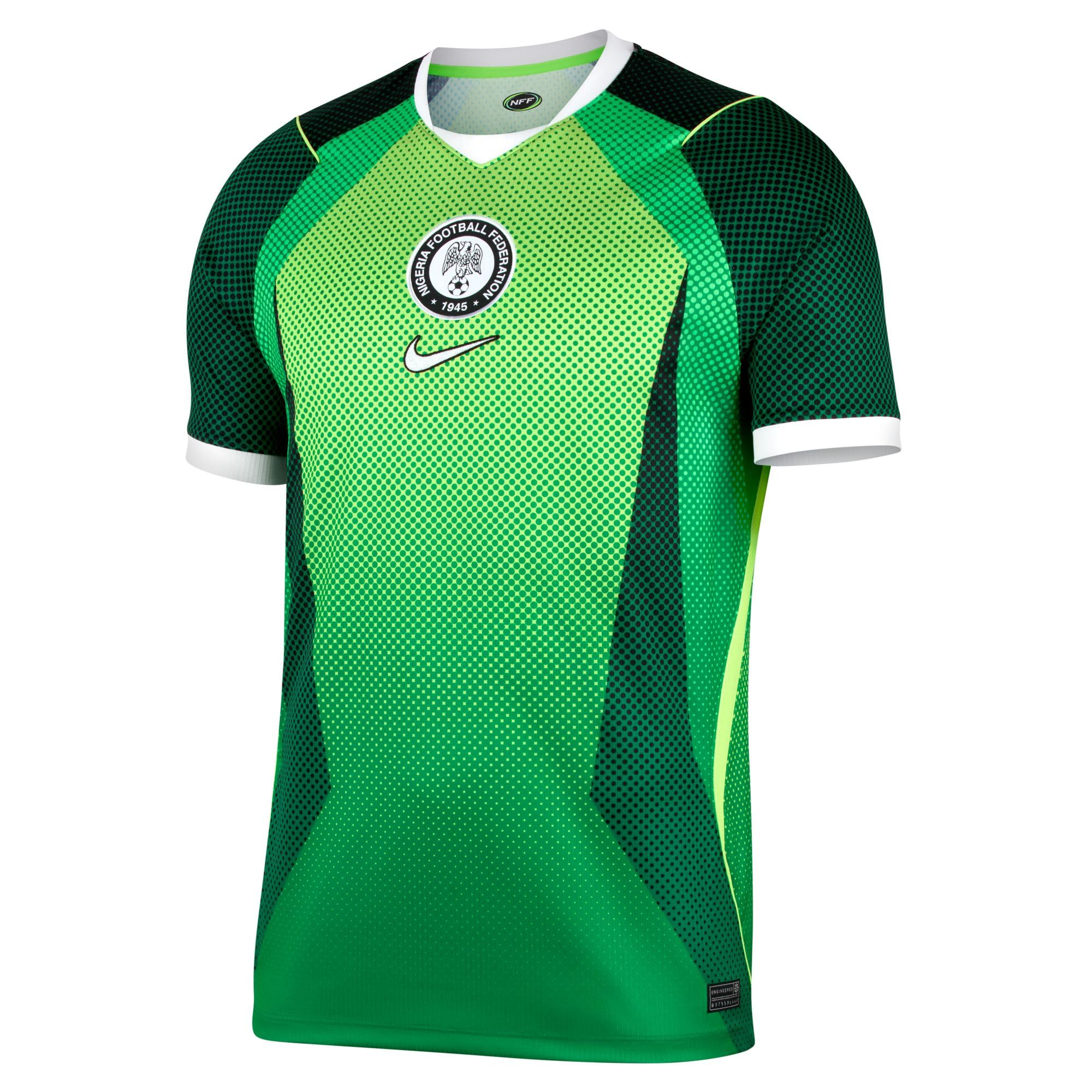 Nike Nigeria National Team Dri-Fit Stadium Home T-Shirt Uomo (Pacco da 1)