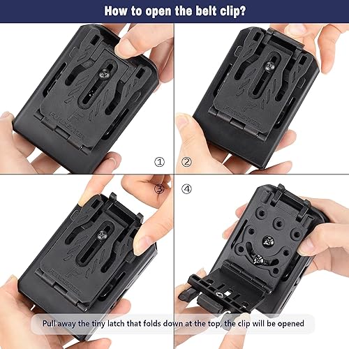 Miniatura 6 de Revistero para rifle estándar, funda de rifle Mag de 5.56, bolsa de revista con clip para cinturón para M4 M16, se adapta a todos los cargadores M y