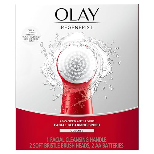Olay Regenerist Cepillo de limpieza facial para exfoliar con 2cabezales juego de regalos para el Día de la Madre