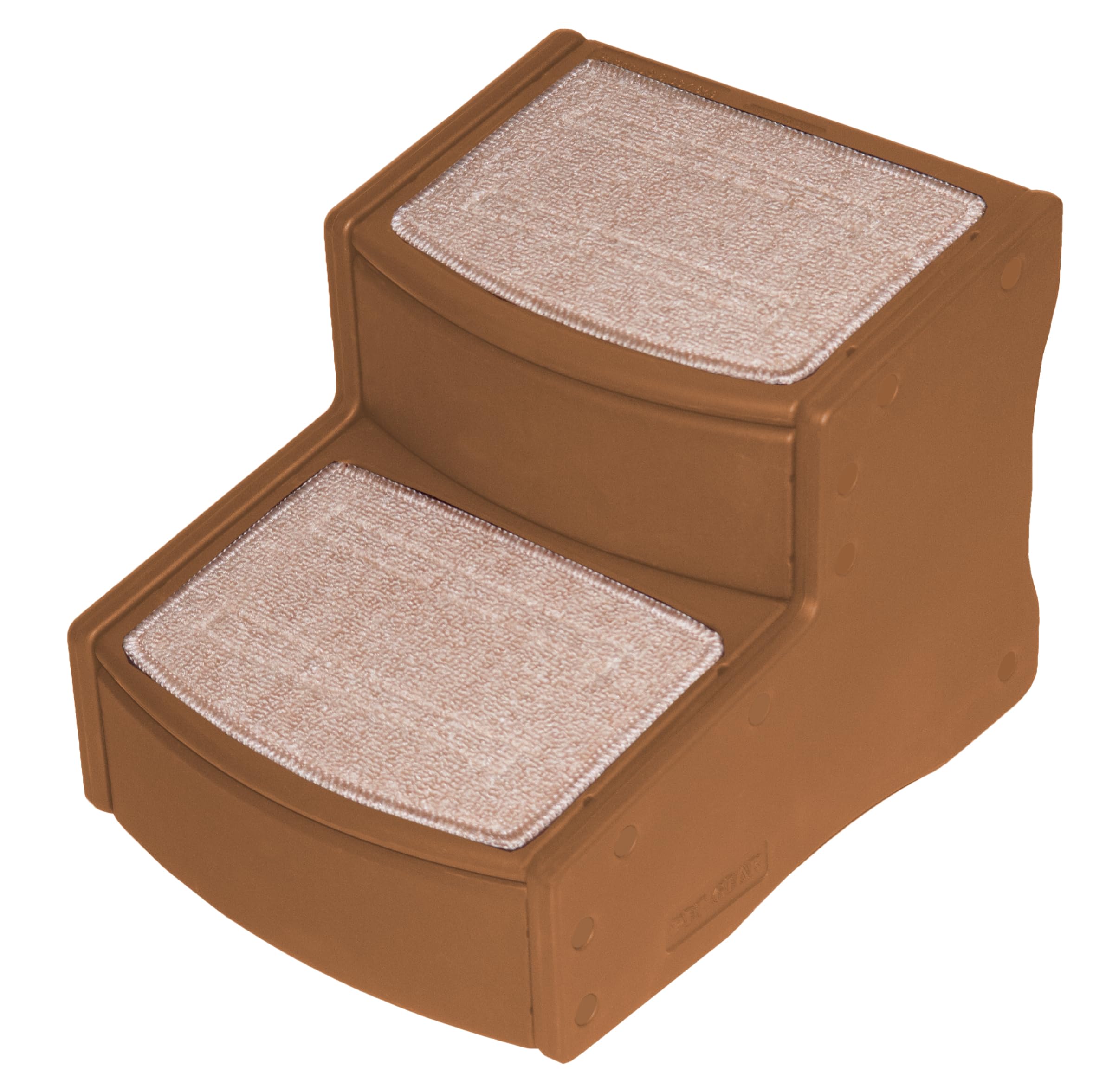 Pet Gear Easy Step II Pet Stairs, 2 Step for Cats/Dogs up to 75-pounds, Portable, Removable Washable Carpet Tread, No Tools Required