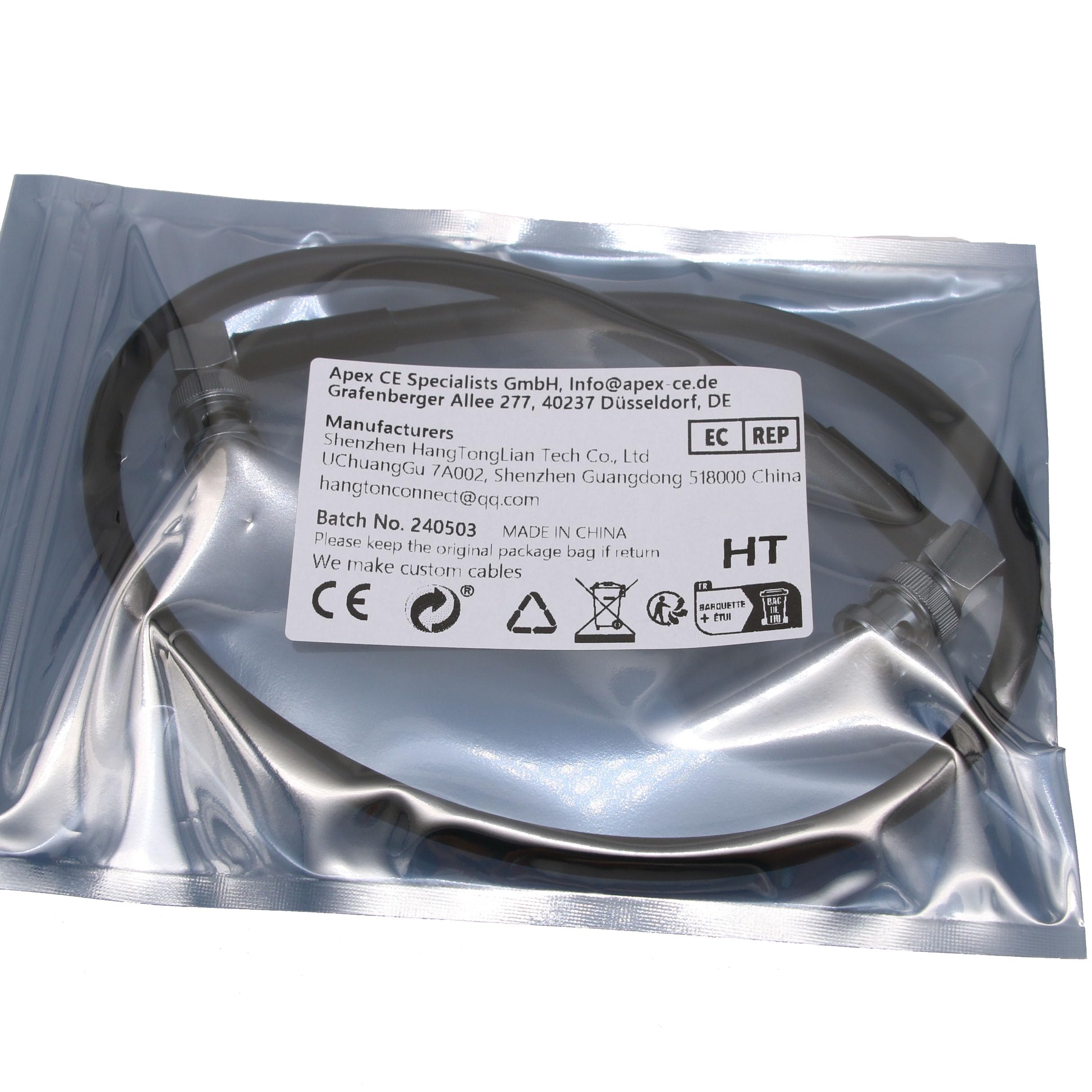 Hirose B4 ENG Objektiv-Servo Kabel – 45 Cm, Hirose 12 Pin Auf 4 Pin, Für Sony F55/F5 Zu Fujinon/Nikon Objektive
