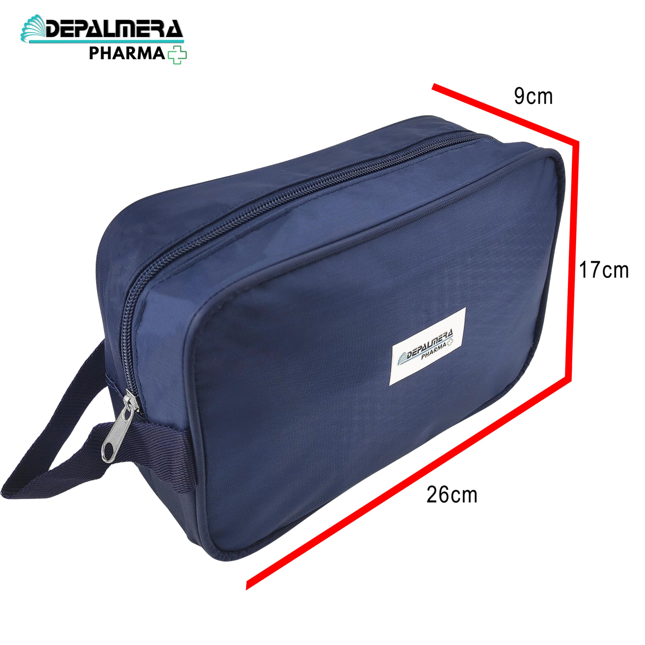 Pharma✮ Botiquin Neceser Primeros Auxilios Homologado Completo, Botiquín Primeros Auxilios Emergencia Para Viaje, Montaña, Supervivencia, Acampada, Senderismo, Casa, Coche.