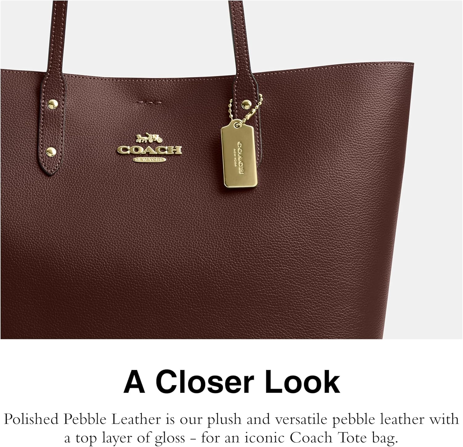 Coach Town Tote - Image 4